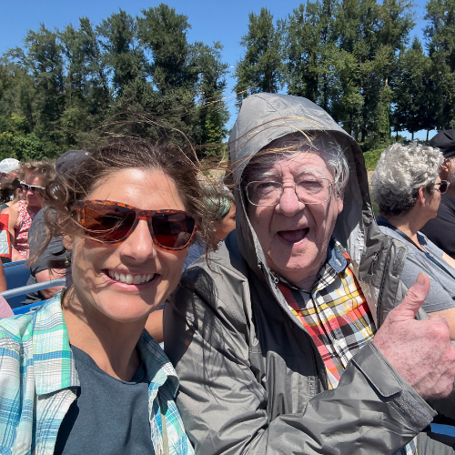 Wilamette Jet Boat with my dad