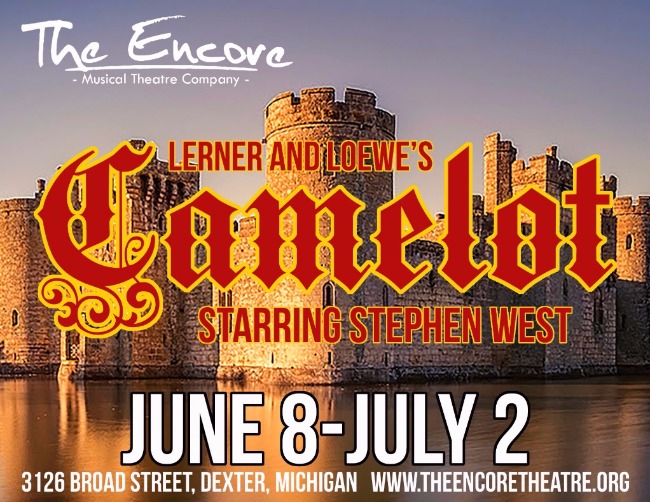 CAMELOT to Gallop Into The Encore Musical Theatre  Image